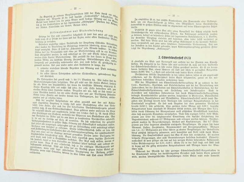 German Luftschutz Booklet