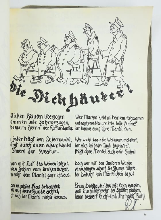 German WH I.R. 708 Christmas Party Book 1941