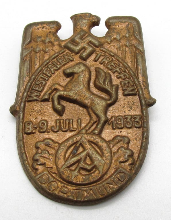 SA Westfalen Treffen 8.-9. Juli 1933 Dortmund Tinnie