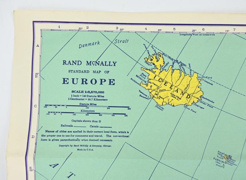 US WW2 Period War Map