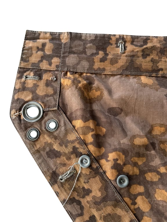 WWII German Waffen SS Zeltbahn Oak Leaf pattern