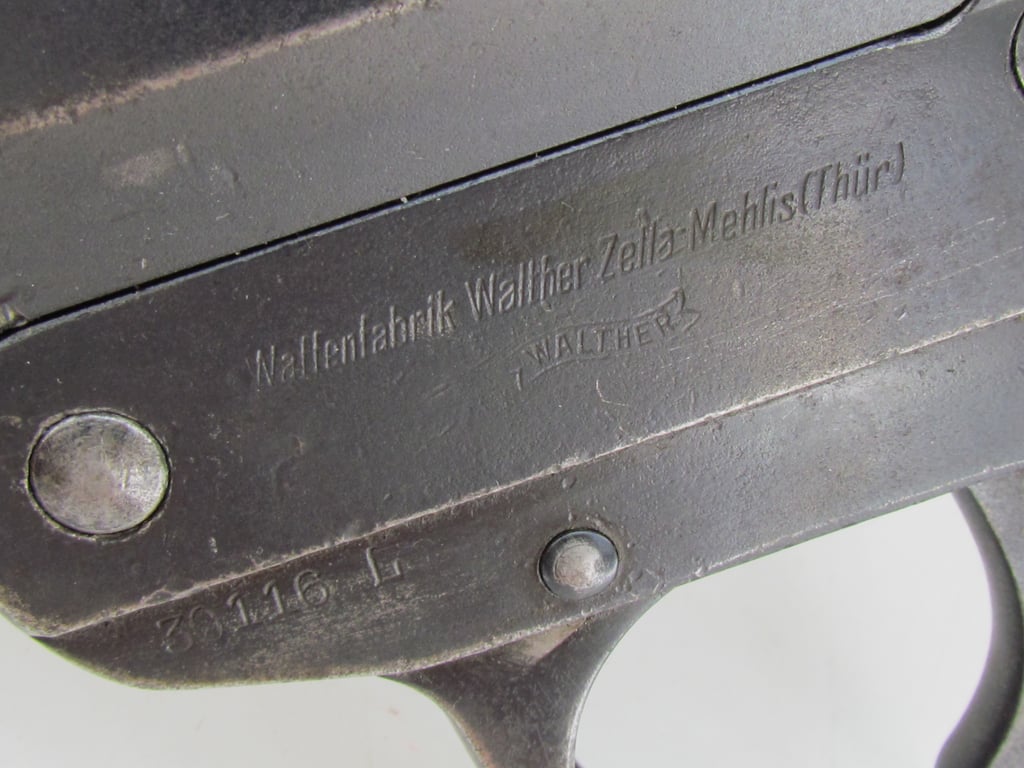 LP34 Flare gun Steel version (WALTHER, Zella-Mehlis / Thüringen)