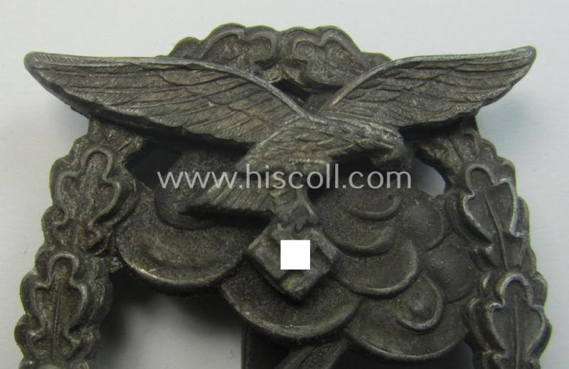 Luxuriously-styled, WH (LW) 'Erdkampfabzeichen' by: 'Rudolf Karneth'