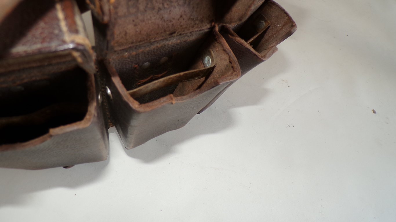 Luftwaffe K98 pouch unit marked, named