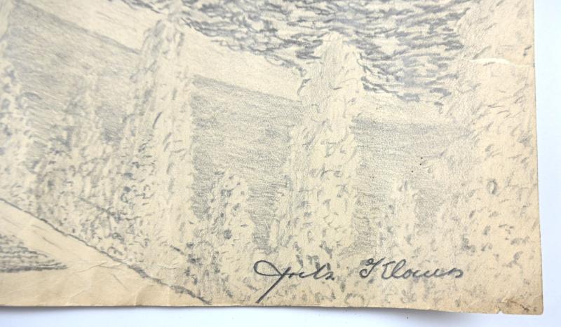 German Haus Wachenfeld, Hitler residence large drawing