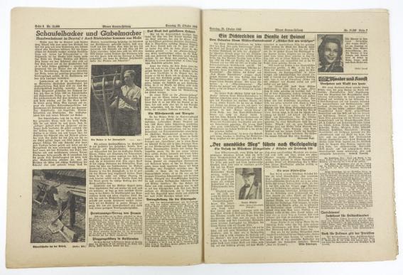 German Illustrierte Kronen Zeitung 25 October 1942