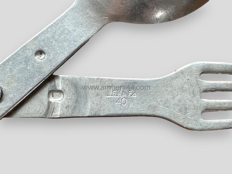 German WWII Fork/Spoon Combination -1940-
