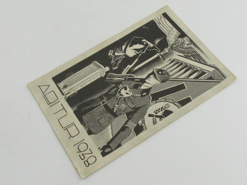 Propaganda Card "Abitur 1938....very Rare !