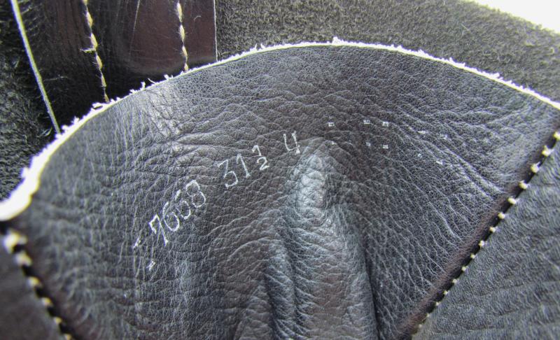 2nd Model Fallschirmjäger Jumpboots in Black Leather