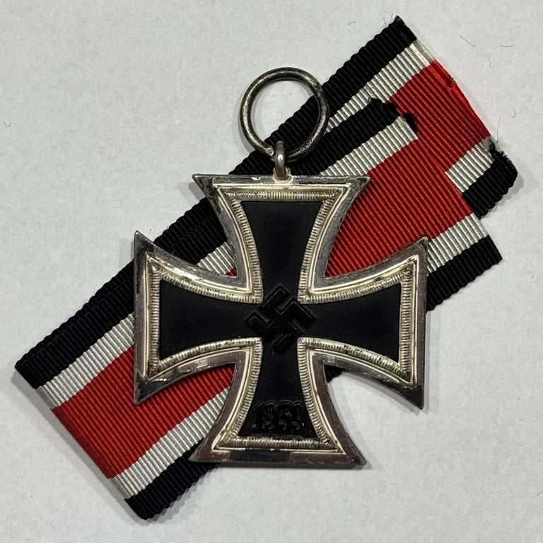Iron Cross Second Class "Unmarked" with ribbon