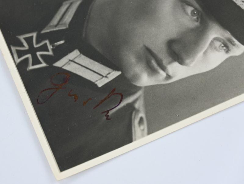 Signature of Wehrmacht Heer KC Recipient 'Rudolf Goerke'