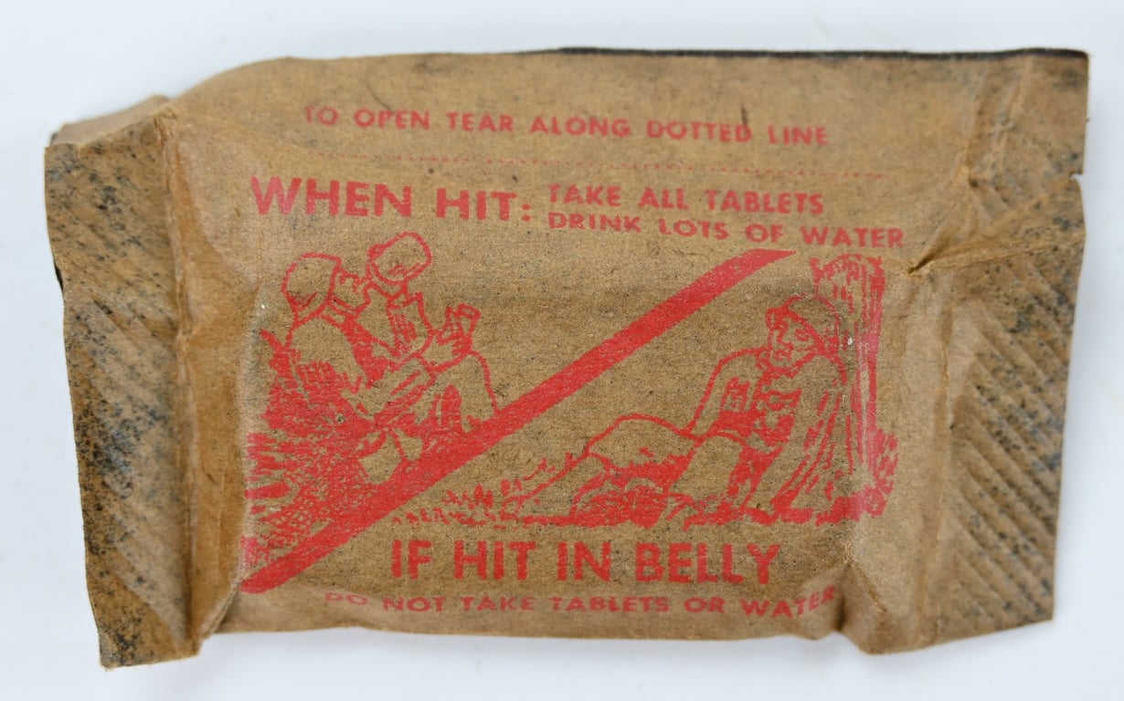 US WW2 Upjohn's Wound Tablets