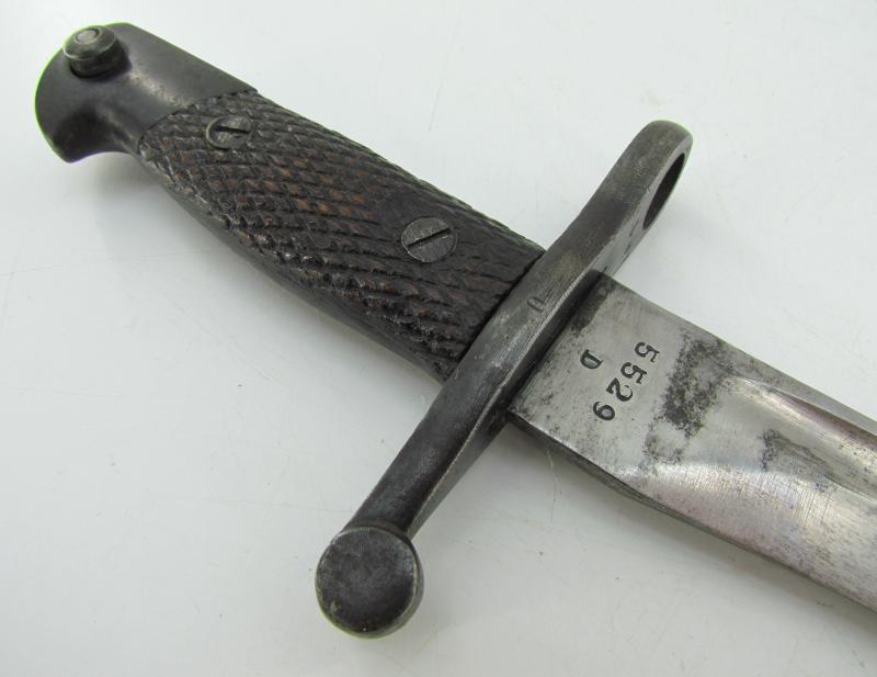 Spanish Mauser M-1941 Bolo Bayonet ( number matching )