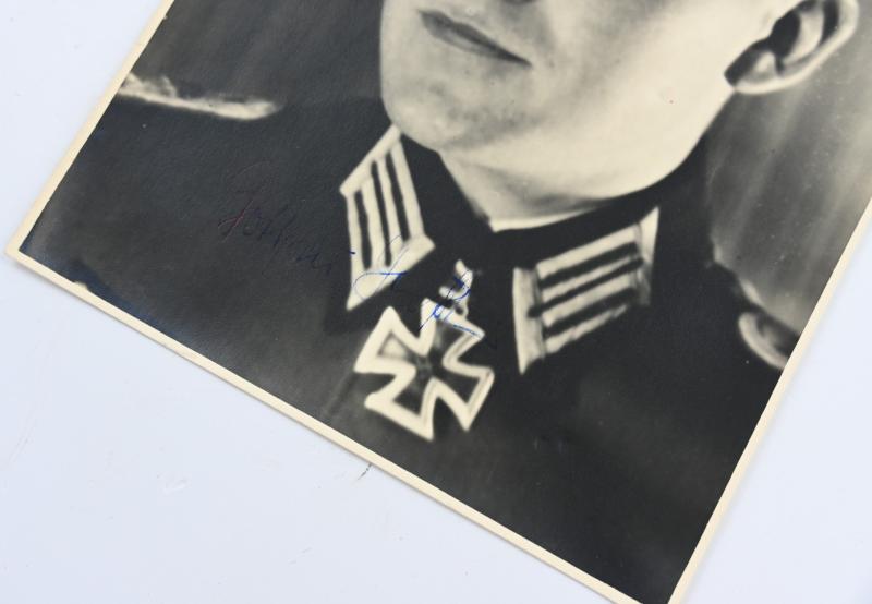 Signature of Wehrmacht Heer KC Recipient 'Gottfried Geissler'