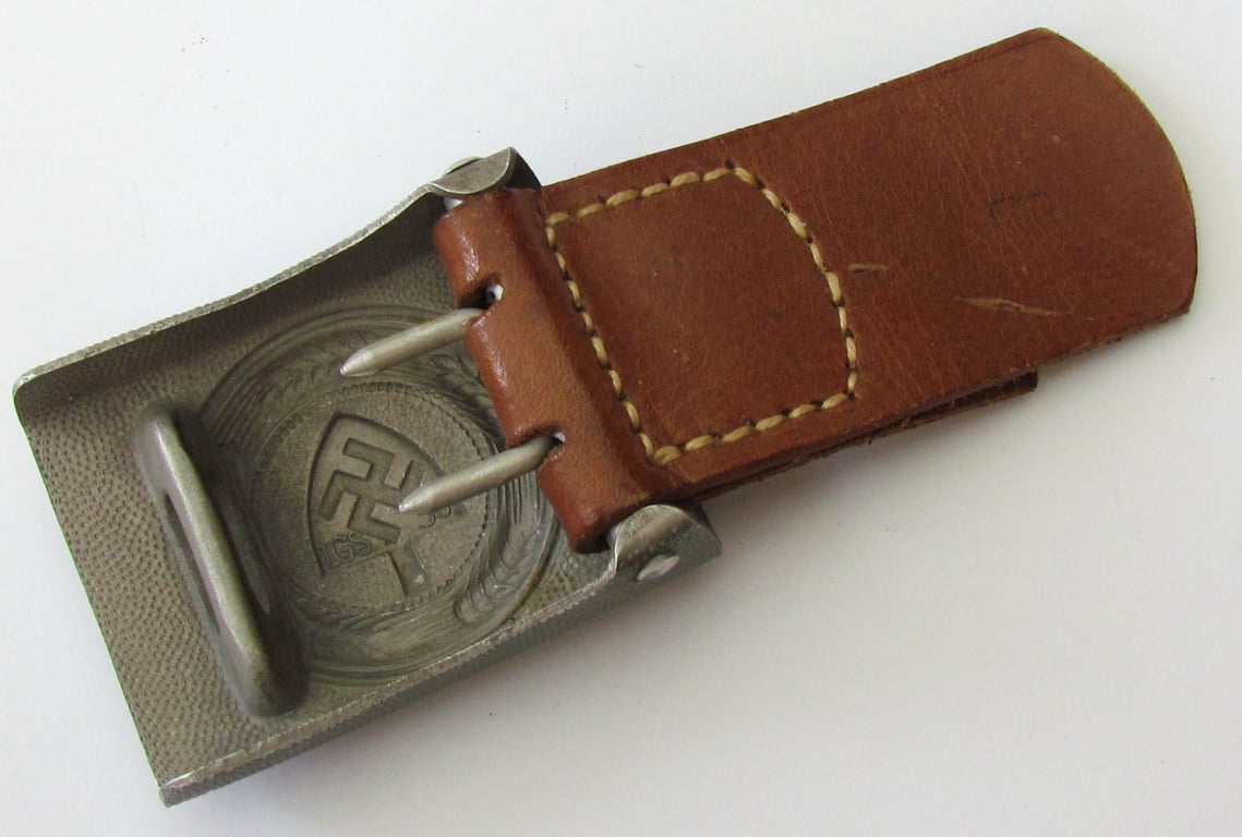 RAD EM/NCO Aluminum Belt Buckle – LGS 1936 – Mint Condition