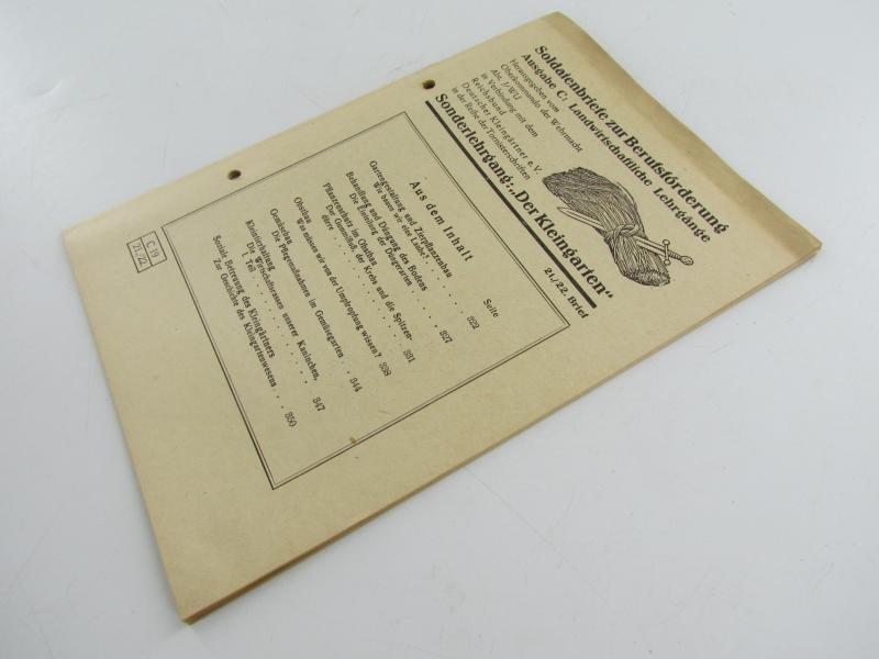 Soldatenbriefe zur Berufsförderung. Grundlehrgang