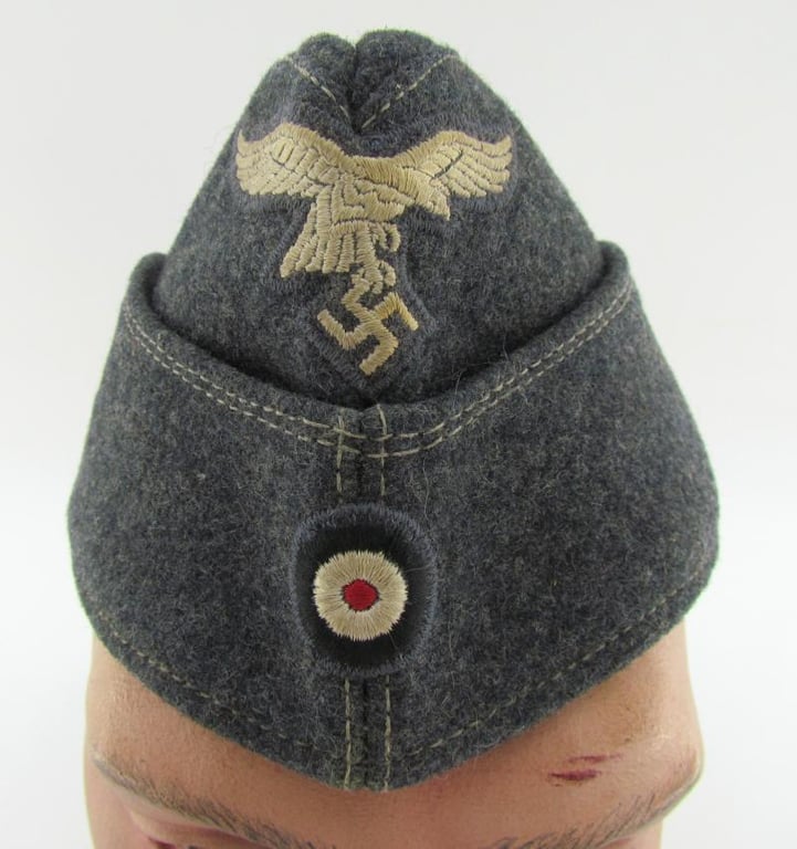 Luftwaffe EM/NCO Overseas Cap with RBNr. (1944)