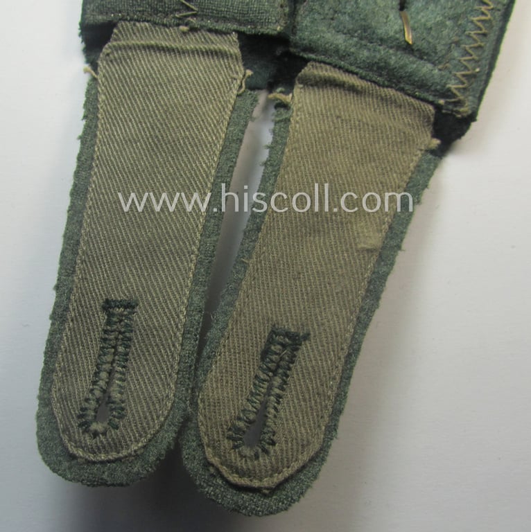 Pair of WH (Heeres), 'cyphered' so-called: 'M36'-pattern and/or pointed-styled (ie. generic-styled!) NCO-type shoulderstraps: 'Feldwebel des Infanterie-Rgts. 79'
