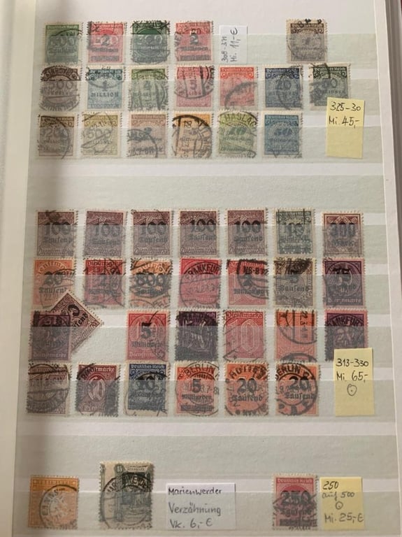 Stamp Album Number One With Content