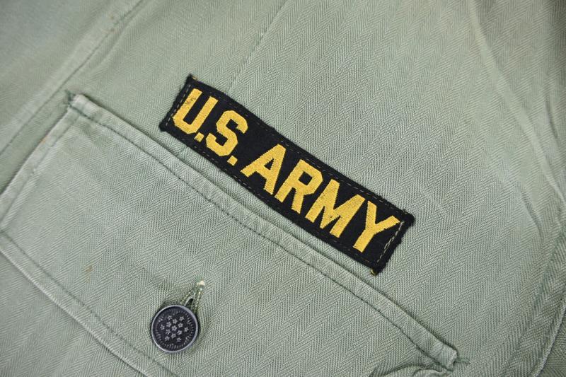 US Army Vietnam War HBT Utility Shirt