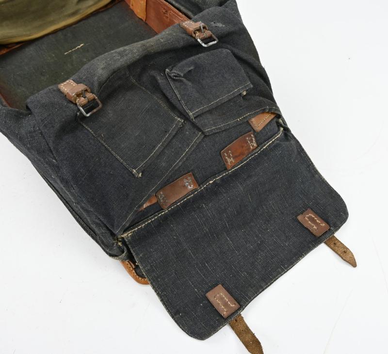 German WH Blue M34 Funker Tornister Nr.3