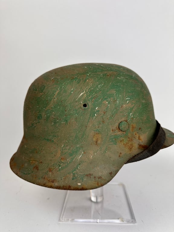 Untouched m42 Camo Helmet.