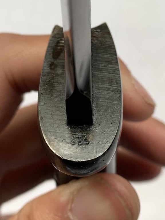 K98 Bayonet with Leather Frog 'matching numbers'