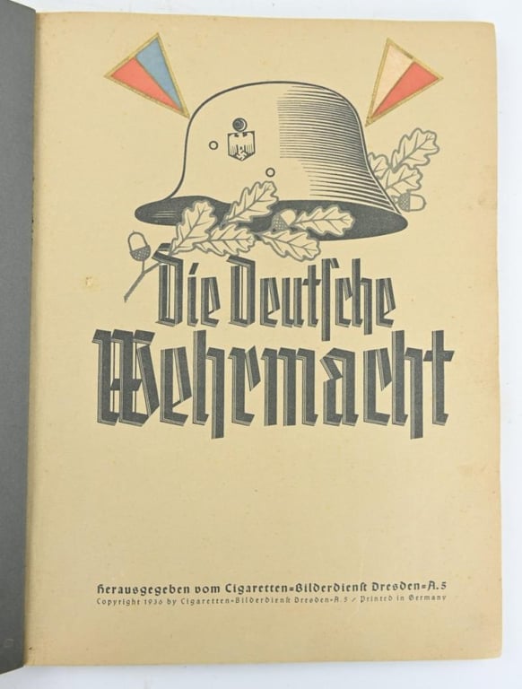 German Cigaretalbum 'Die Deutsche Wehrmacht'