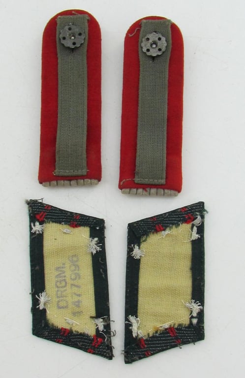 Wehrmacht 'Grossdeutschland' artillery insignia set