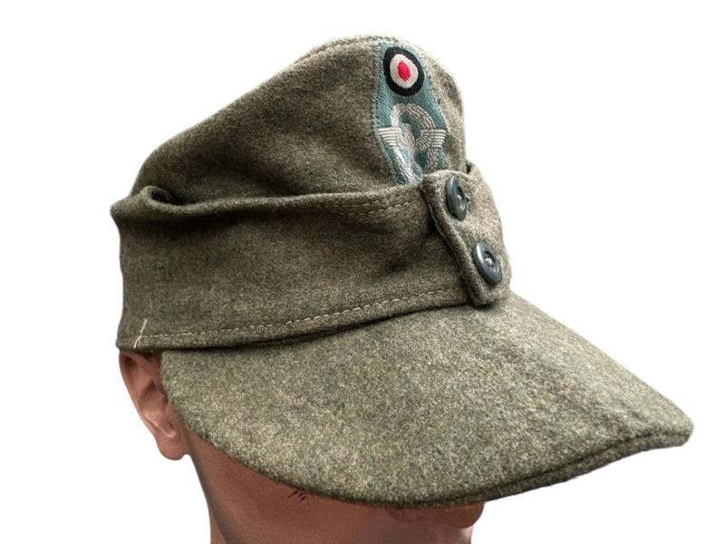 Wehrmacht Police ( Polizei ) M43 field cap