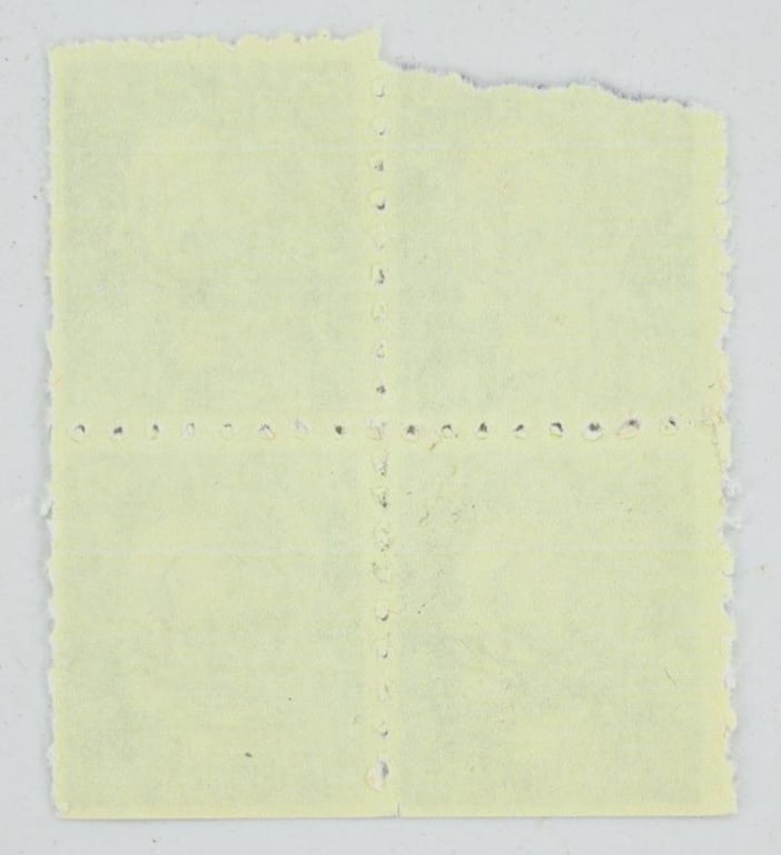 German Adolf Hitler Stamps with Postwar Overprint 'Gross-Rosen'