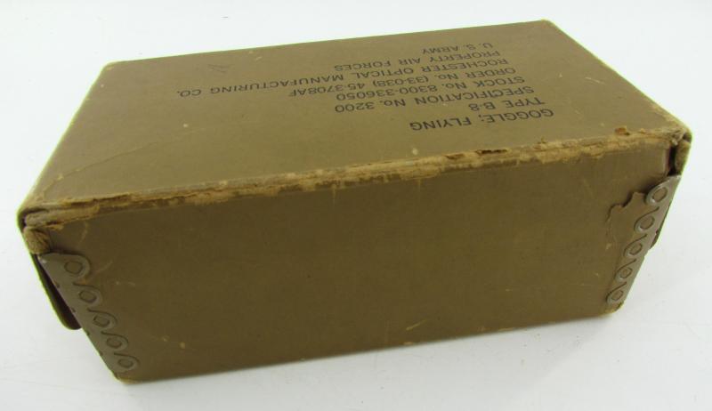 US WWII Polaroid Flying Goggles Type B-8