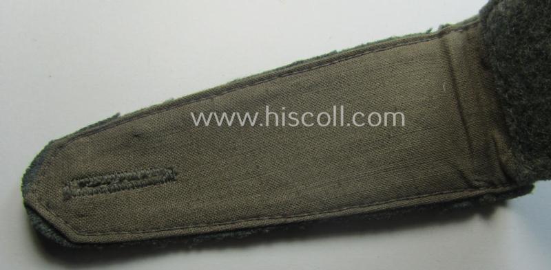 Single, early- (ie. mid-) war-period- (ie. 'M41 o. M43'-pattern) WH (Heeres) EM-type shoulderstrap: 'Soldat einer Nachschub-Abtlgs.'