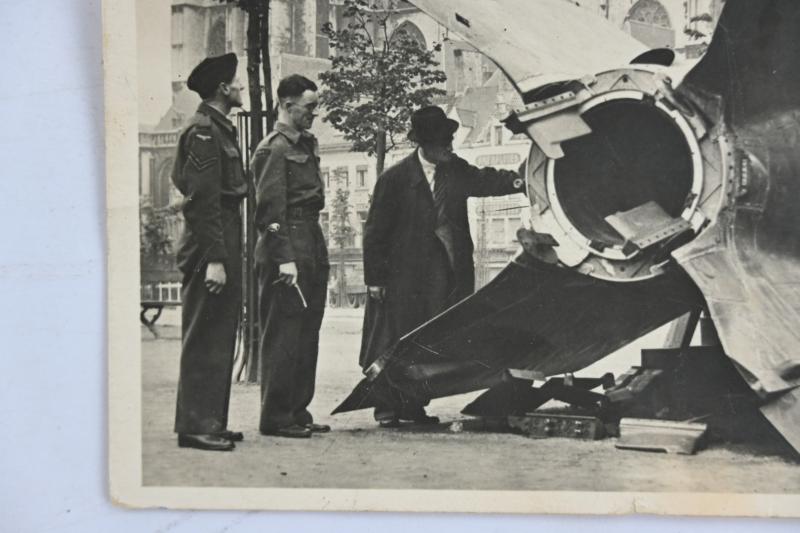 Dutch WW2 Postcard V-2 Rocket