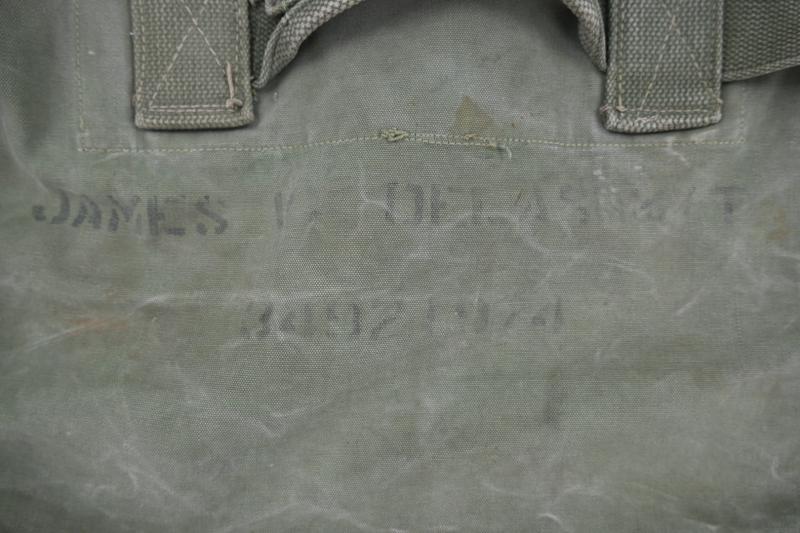 US WW2 Named Kit-Bag 2nd Armoured Division