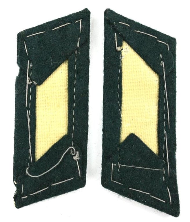 German WH EM Artillery Collar Tabs