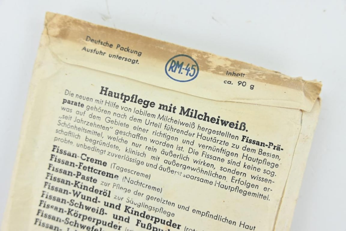 German Third Reich Package of Footpowder