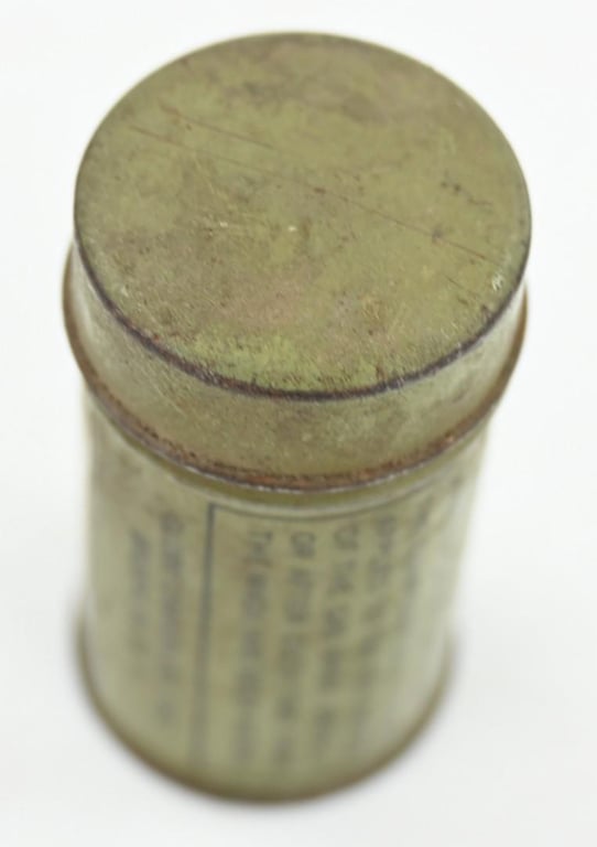 US WW2 Anti-Dim Stick Tin Can