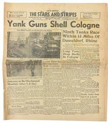 US WW2 Stars & Stripes Magazine