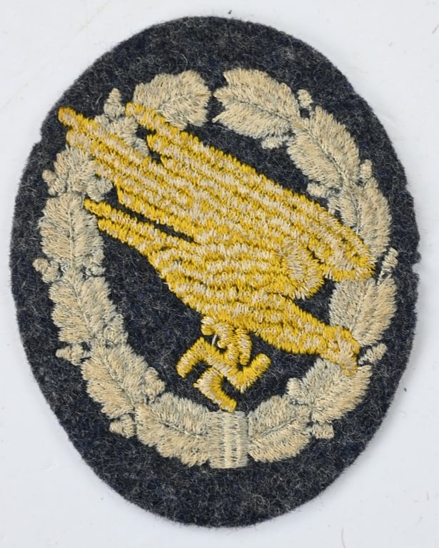 German LW FSJ Cloth Badge