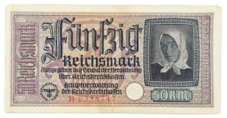 German Third Reich period Banknote