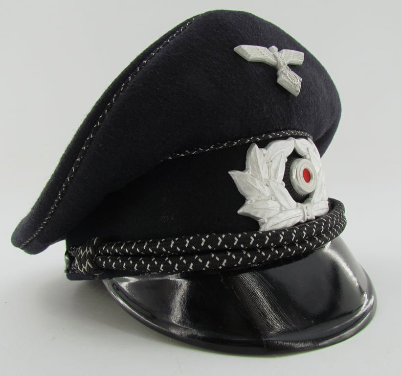 Rare TeNo (Technische Nothilfe) Führeranwärter / Officer Candidate Visor Cap