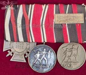 3 Piece Medal Bar