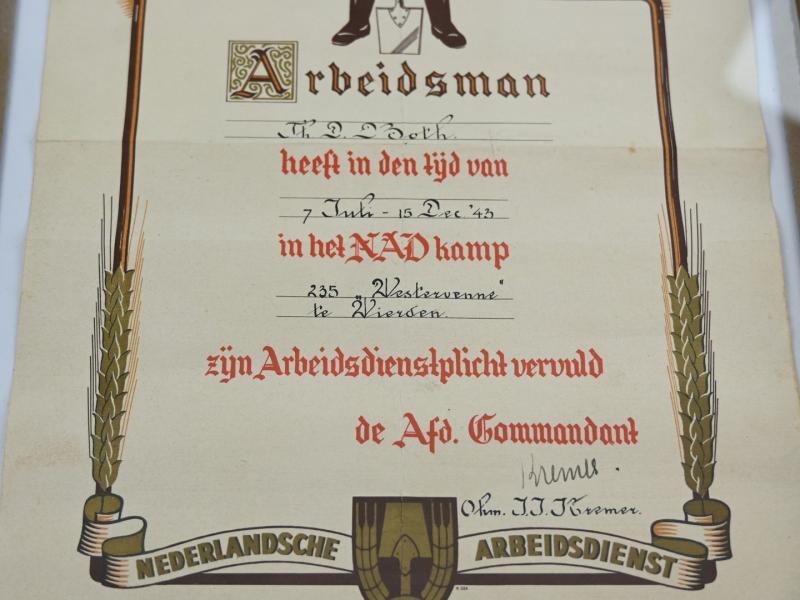 Dutch NAD Citation Kamp Wiersen 1943