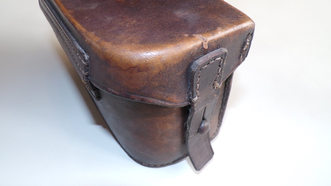DRK Brown Leather Medical Pouch