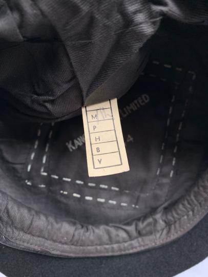 British Black Tank Crew Beret 1944