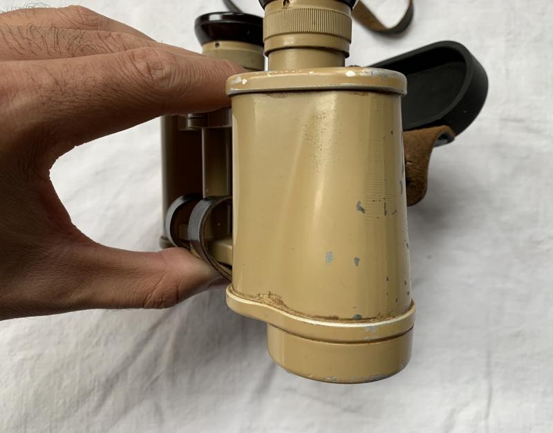 German Tan 6x30 Binoculars 'Dienstglas' -CAG-