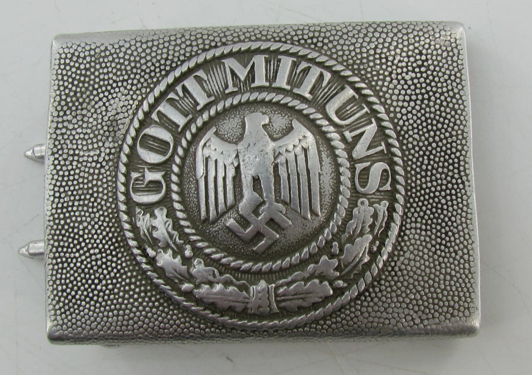 Wehrmacht Aluminum  Buckle with Belt