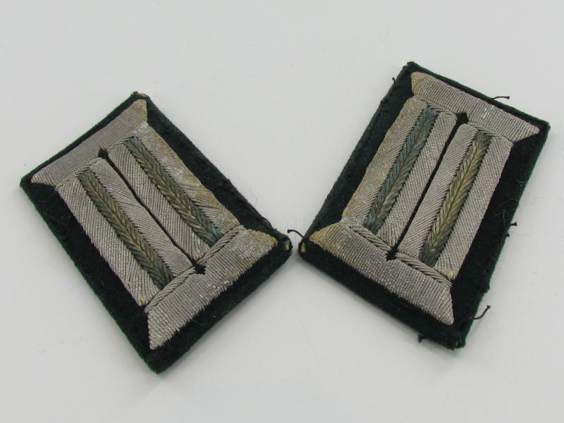 Wehrmacht Heer Officers Collar Tabs