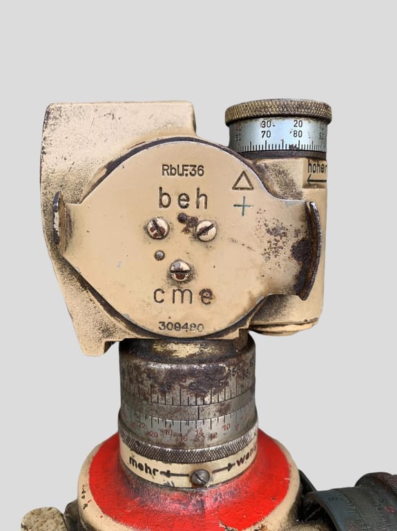 German WWII 'Rundblickfernrohr 36' Panorama Optic